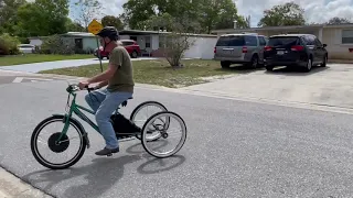 Unique 3 wheel Tricycle.