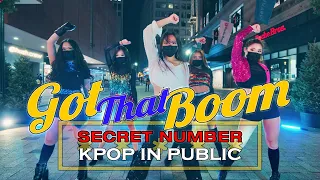 [KPOP IN PUBLIC] SECRET NUMBER (시크릿넘버) - 'Got That Boom' | Full Dance Cover by HUSH BOSTON