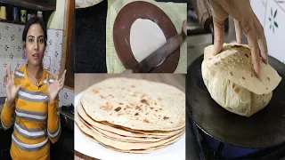 Roti को दिन भर soft और गरम रखने के लिए ऎसे बनाइये । Soft n Hot Roti | 3 Ways Of Making Roti