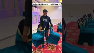 Indian Weddings 🇮🇳 : Ladke Wale 🥰 vs Ladki Wale 😂 #priyalkukreja #shorts #ytshorts