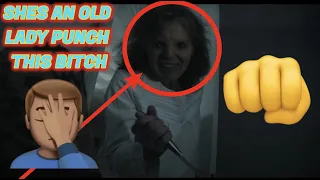 REACTING TO THE CHRYSALIS A SHORT HORROR FILM | I WOULDA SOCKED THIS OLD LADY | HER EYES ARE GLOWING