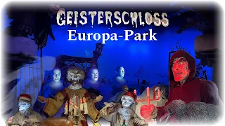 GEISTERSCHLOSS im Europa-Park  |Old Version 1982- 2023 | Complete Walktrough, Onride, Ambient 4K