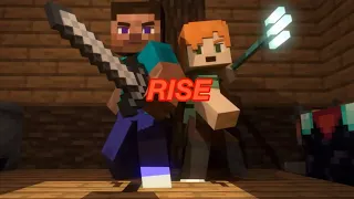 „RISE”– Minecraft song AMW