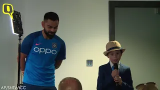 ICC WC 2019: Young Fan Takes Charge as Media Manager For Virat Kohli | The Quint