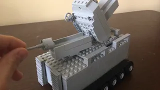 LEGO WW2 Karl Morter and loader