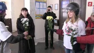 Житомирські журналісти привітали міліцію з професійним святом - Житомир.info