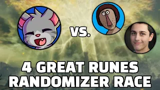 Elden Ring 4 GREAT RUNES Randomizer Race vs. star0chris & Captain_Domo (Randomania Format)