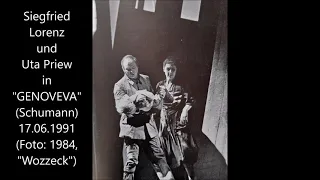 Robert Schumann: Genoveva (17.6.1991, Uta Priew, Siegfried Lorenz, Enoch zu Guttenberg)