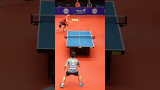 Timo Boll plays backhand like its forehand 😅😅😅 #shorts  #tischtennis #ttbl #tabletennis