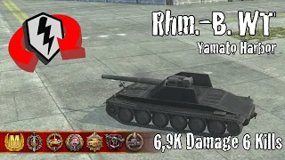 Rhm.-Borsig Waffenträger  |  6,9K Damage 6 Kills  |  WoT Blitz Replays