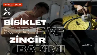 Bisiklet Ruble ve Zincir Sökme  |  Ruble ve Zincir Bakımı Nasıl yapılır ? |