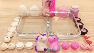 Special Series Unicorn vs Unicorn | Mixing Makeup Eyeshadow Into Slime  Satisfying Slime Videos