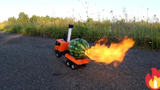 Shockwave Jet watermelon Experiment|Respect The Art
