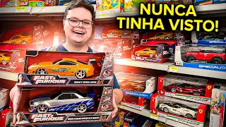 ACHEI CARRINHOS QUE NÃO TEM NO BRASIL! COMPREI QUAL DO VELOZES E FURIOSOS? (MINIATURAS)