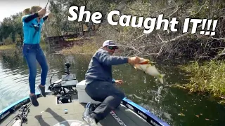 Caught on Film - Hilary’s Biggest Fish Ever!