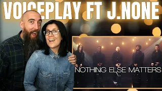VoicePlay Ft J.NONE (acapella) Nothing Else Matters - Metallica (REACTION) with my wife