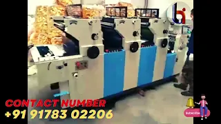 nonwoven bag printing machine #odisha || (non - woven bag) multi colour fully automatic machine #yt