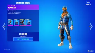All The WINTER SKI Outfits Are Back!! Fortnite Item Shop (December 21st, 2022)