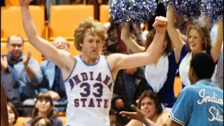 1977 NIT Indiana State vs Houston Larry Bird 44pts vs Birdsong 30pts