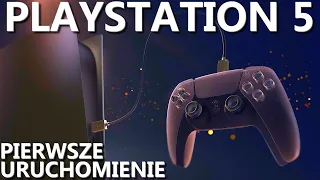 PlayStation 5 - pierwsze uruchomienie i konfiguracja początkowa