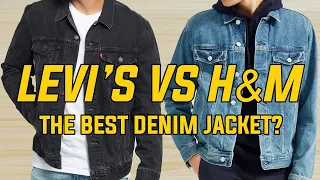 LEVI'S DENIM TRUCKER JACKET VS H&M | Review + Fit Guide!