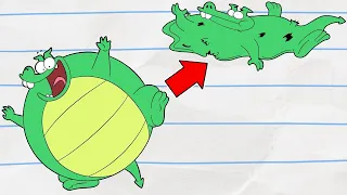 Inflate to Deflate!! | Boy & Dragon | Cartoons for Kids | WildBrain Bananas