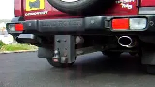 Land Rover Discovery 2 TD5 custom twin exit exhaust