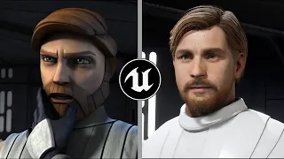 Remaking The Clone Wars in Unreal Engine BTS