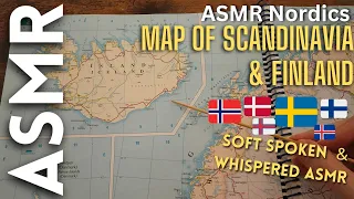 Map of Scandinavia & Finland [ASMR Nordics]