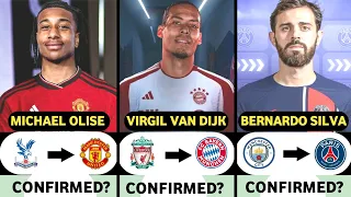 🚨CONFIRMED SUMMER TRANSFERS AND RUMOURS 2024,VAN DIJK TO BAYERN,SILVA TO PSG,OLISE,MBAPPE TO MADRID