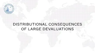 Distributional Consequences of Large Devaluations