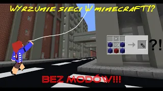 Jak zrobić wyrzutnie sieci Spider-Mana w Minecraft BEZ MODÓW! - PORADNIK#4