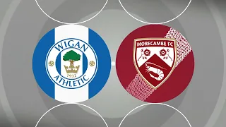 Wigan Athletic v Morecambe highlights