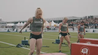 Watch Sled Drags, Pig Flips, & Muscle-ups (Women IE2 Replay) — 2021 NOBULL CrossFit Games