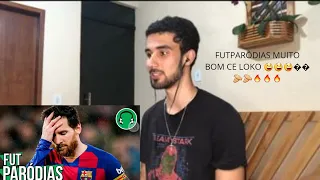 REACT 🎼 BARCELONA É ATROPELADO PELO BAYERN | Paródia Quem Traiu Levou - Gustavo Lima