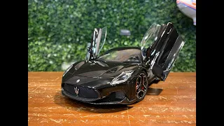 1/18 BBR Maserati MC20 2020 Nero Enigma HE180051B