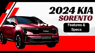 2024 Kia Sorento Features & Specs