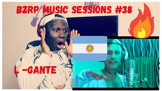 L -Gante || BZRP Music Sessions #38 Official Video Reaction!!