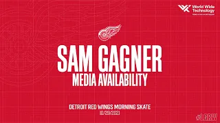 Sam Gagner | Morning Skate | 10/29/21 FLA