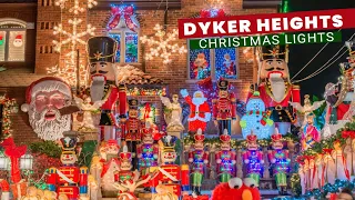 Dyker Heights Christmas Lights Walking Tour🎄🎅🌟Brooklyn. Dec, 25 2021