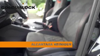Alcantara professionell reinigen - Schnellübersicht | COLOURLOCK