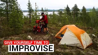 Bicycle Touring Pro: Trapped in My Tent on the Side of a Mountain - EP. #197