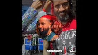 Naomi fix jimmy uso hair for smackdown