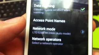 How to do internet settings for h20 in Samsung Galaxy S3