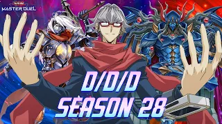 D/D/D Max Rank Gameplay Late season [Yu-Gi-Oh! Master Duel]