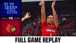 Kentucky vs. Louisville Full Game Replay | 2023-24 ACC Women’s Basketball