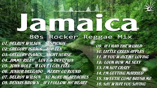 80s Rocker Reggae Mix  Delroy Wilson Gregory Isaacs Jimmy Riley John Holt Tamlins Dennis Brown 480p
