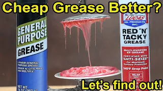 Is Cheap Grease better than Lucas Red N Tacky? Let's find out! Bearing Grease Test Episode 1