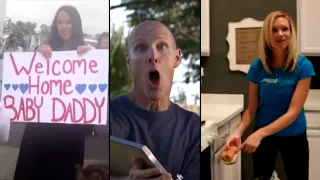 These People Announced Their Pregnancies in Strange Ways