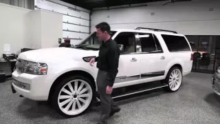 Used 2010 Lincoln Navigator L - Custom Wheels - Rogers, Blaine, Minneapolis, St Paul, MN B6527